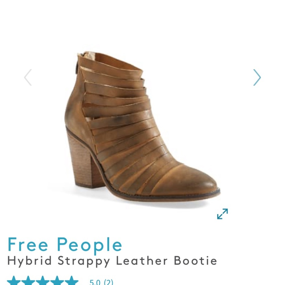 Free people strappy hybrid bootie
